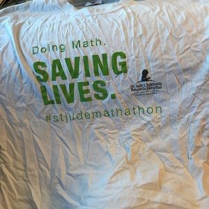 Gray St. Jude Mathathon Tee